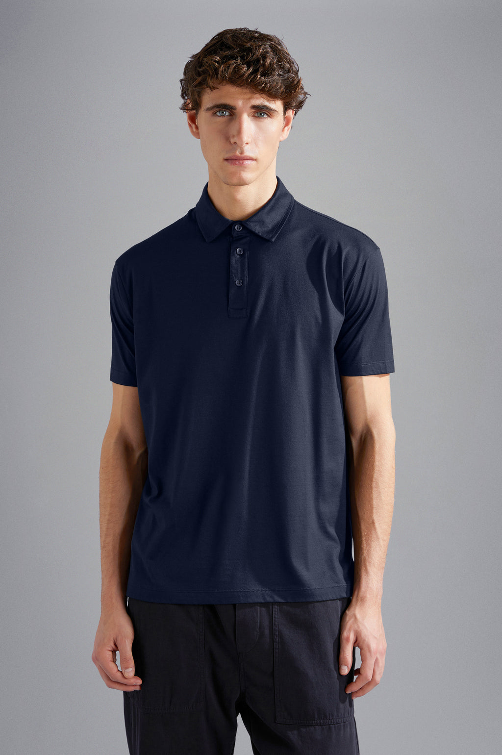 Polo's korte mouw blauw Paul & Shark