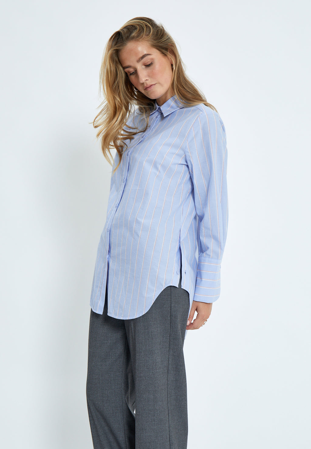Blouses lange mouw multicolor Minus
