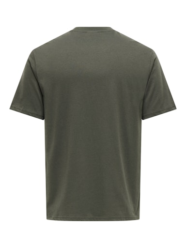 T-shirts korte mouw grijs ONLY&SONS