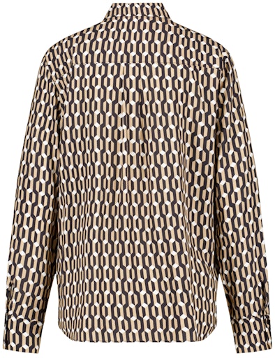 Blouses lange mouw bruin GERRY WEBER