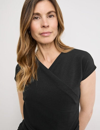 T-shirts korte mouw zwart GERRY WEBER