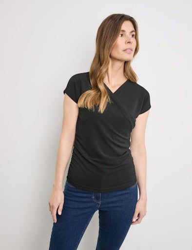 T-shirts korte mouw zwart GERRY WEBER