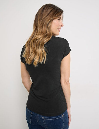 T-shirts korte mouw zwart GERRY WEBER