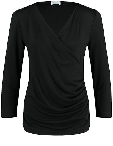 T-shirts lange mouw zwart GERRY WEBER