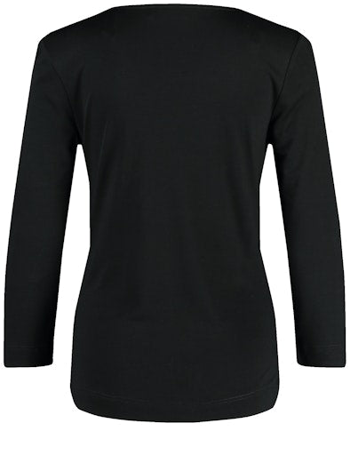 T-shirts lange mouw zwart GERRY WEBER