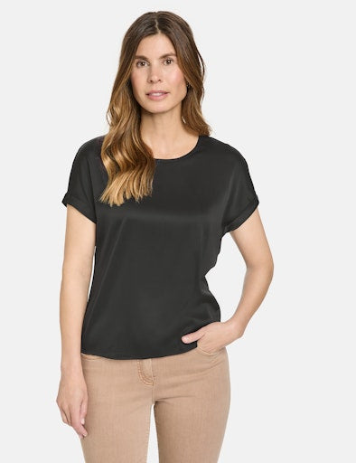 T-shirts korte mouw zwart GERRY WEBER