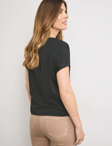 T-shirts korte mouw zwart GERRY WEBER