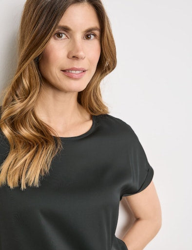 T-shirts korte mouw zwart GERRY WEBER