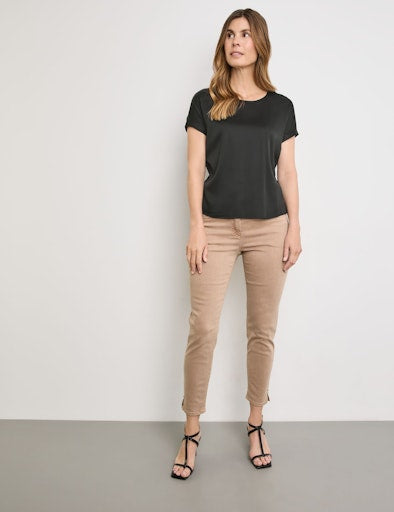 T-shirts korte mouw zwart GERRY WEBER