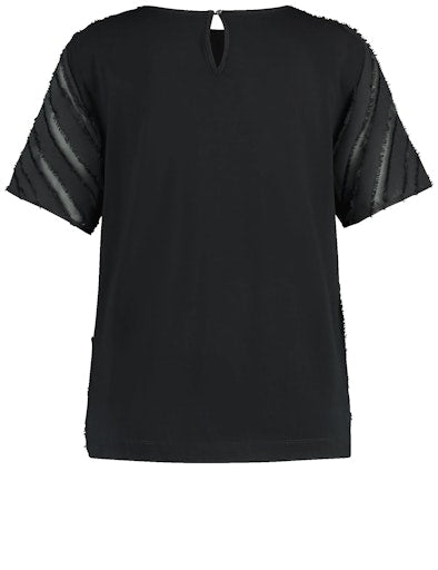 T-shirts korte mouw zwart GERRY WEBER