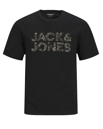 T-shirts korte mouw zwart JACK & JONES JUNIOR