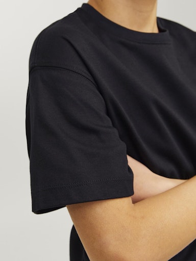 T-shirts korte mouw zwart JACK & JONES JUNIOR