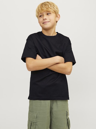 T-shirts korte mouw zwart JACK & JONES JUNIOR