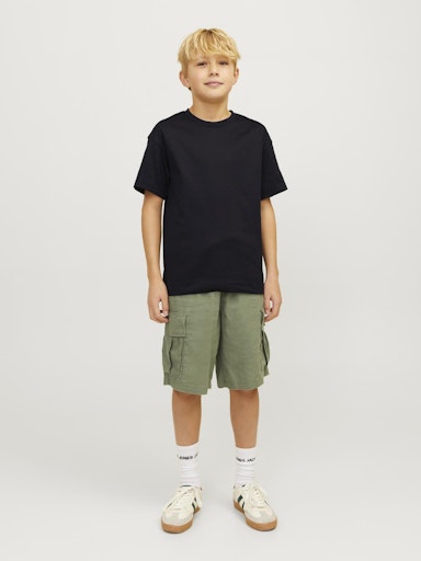 T-shirts korte mouw zwart JACK & JONES JUNIOR
