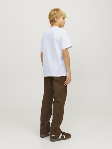 T-shirts korte mouw wit JACK & JONES JUNIOR
