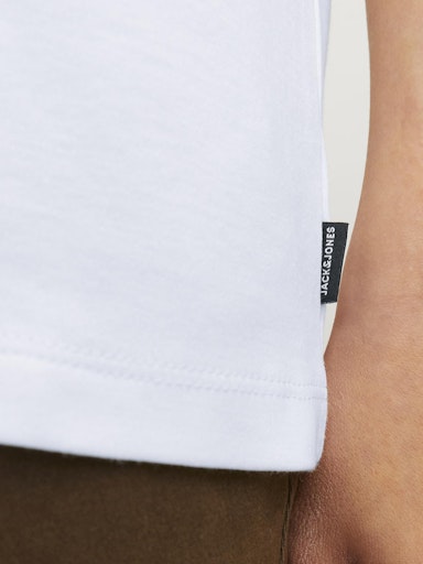T-shirts korte mouw wit JACK & JONES JUNIOR
