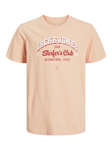 T-shirts korte mouw oranje JACK & JONES JUNIOR