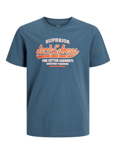 T-shirts korte mouw blauw JACK & JONES JUNIOR