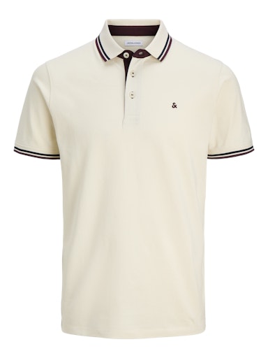 Polo's korte mouw wit JACK & JONES