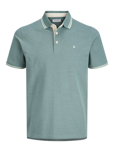 Polo's korte mouw blauw JACK & JONES