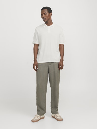 Polo's korte mouw beige JACK & JONES