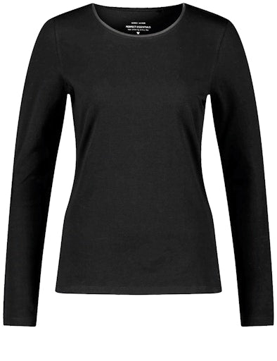 T-shirts lange mouw zwart GERRY WEBER