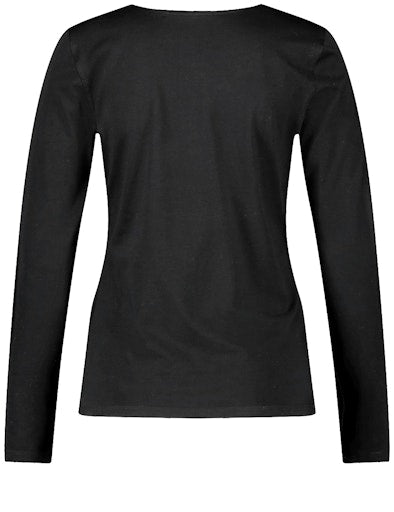 T-shirts lange mouw zwart GERRY WEBER