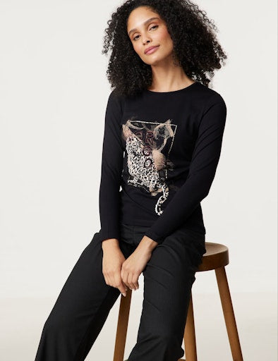 T-shirts lange mouw multicolor GERRY WEBER