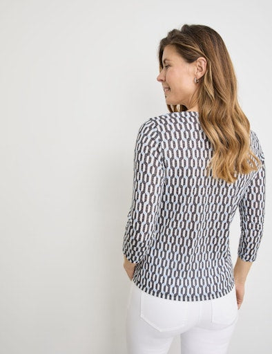 T-shirts lange mouw multicolor GERRY WEBER