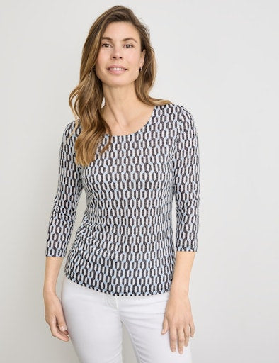 T-shirts lange mouw multicolor GERRY WEBER