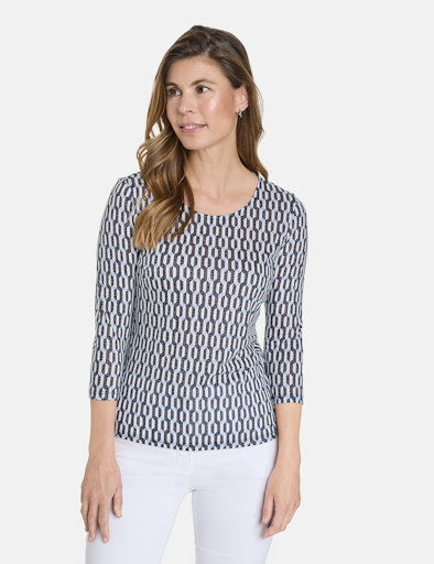 T-shirts lange mouw multicolor GERRY WEBER