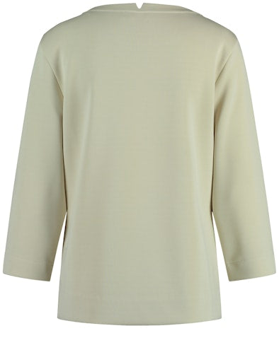 T-shirts lange mouw beige GERRY WEBER