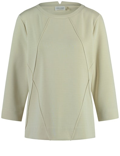 T-shirts lange mouw beige GERRY WEBER
