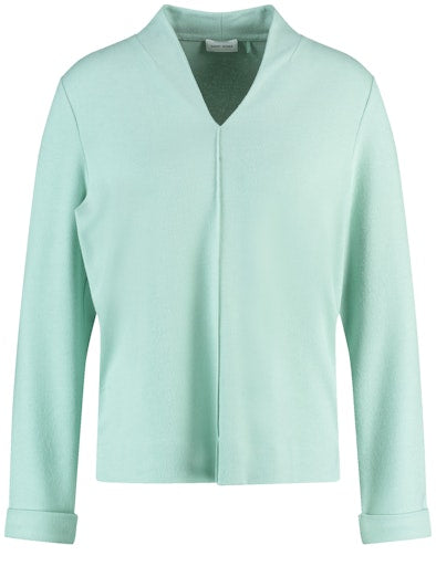 T-shirts lange mouw groen GERRY WEBER