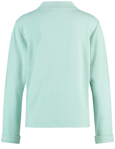 T-shirts lange mouw groen GERRY WEBER