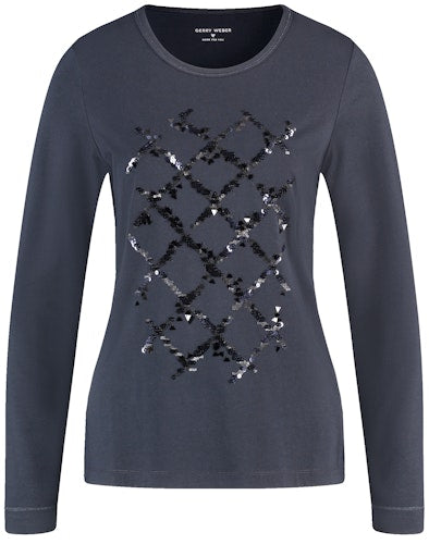 T-shirts lange mouw multicolor GERRY WEBER