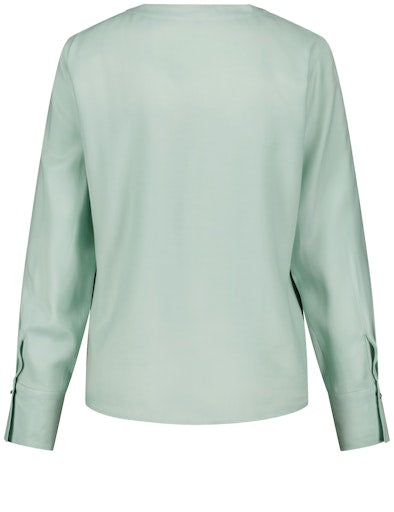 Blouses lange mouw groen GERRY WEBER