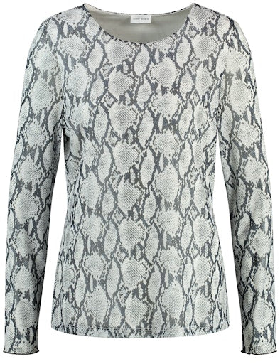 T-shirts lange mouw multicolor GERRY WEBER