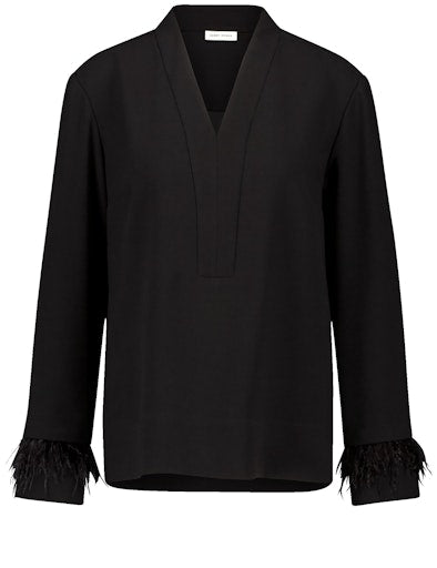 Blouses lange mouw zwart GERRY WEBER