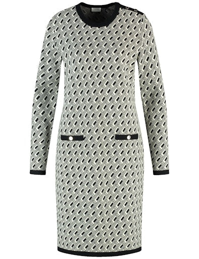 Jurken lange mouw multicolor GERRY WEBER