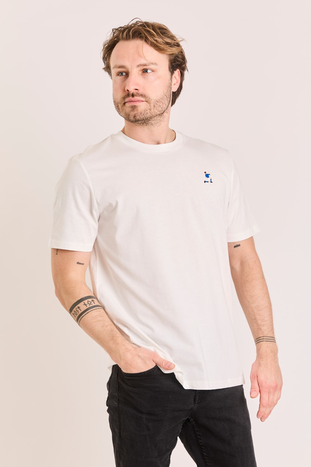 T-shirts korte mouw wit STRØM