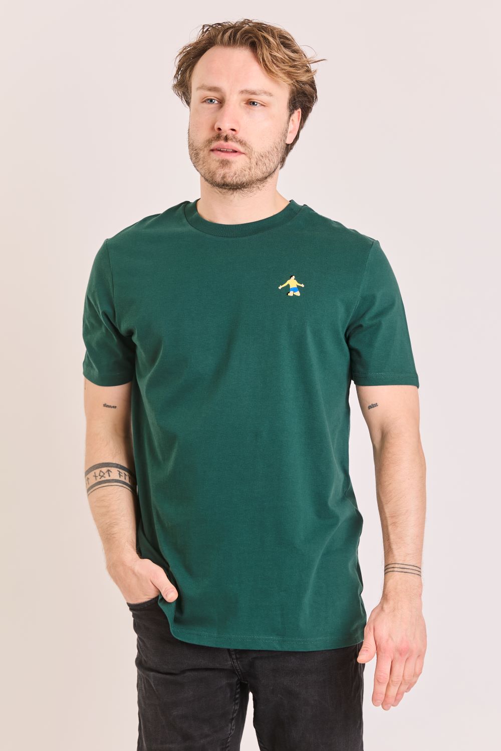 T-shirts korte mouw groen STRØM