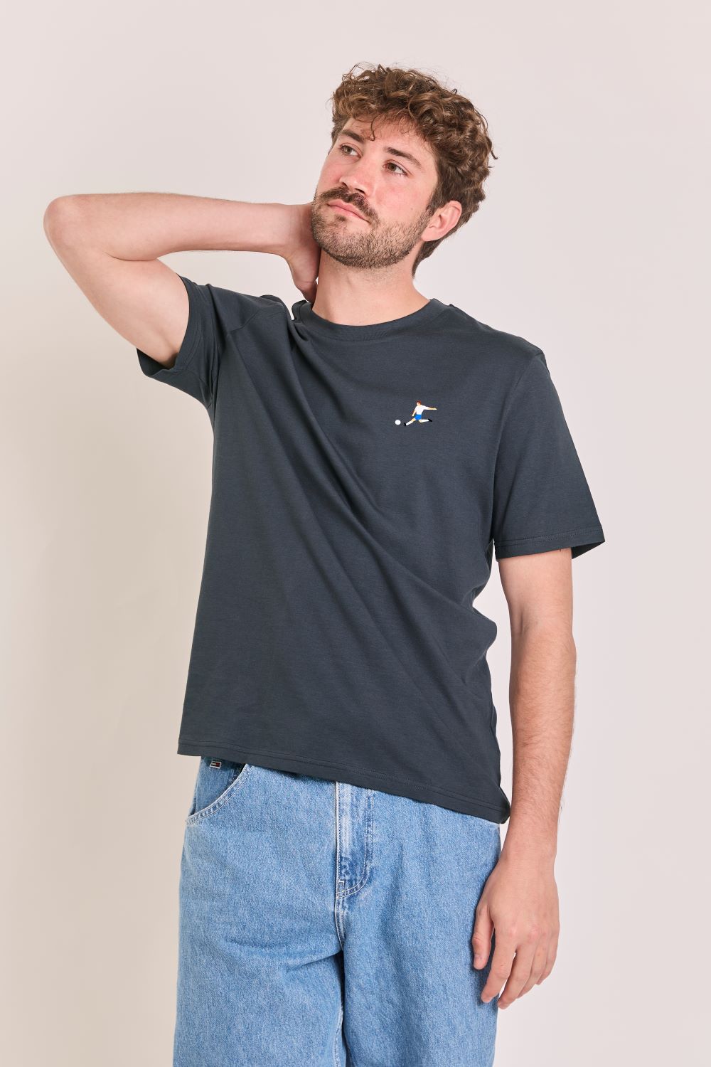 T-shirts korte mouw grijs STRØM