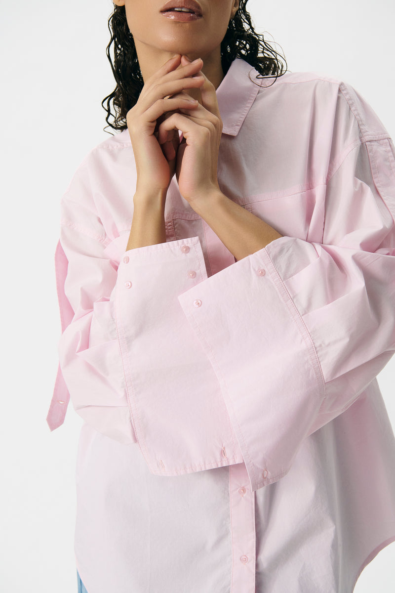 Blouses lange mouw roze Soaked In Luxury