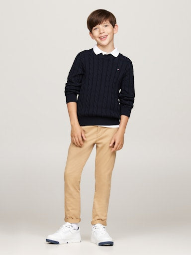 Pulls navy Tommy Hilfiger