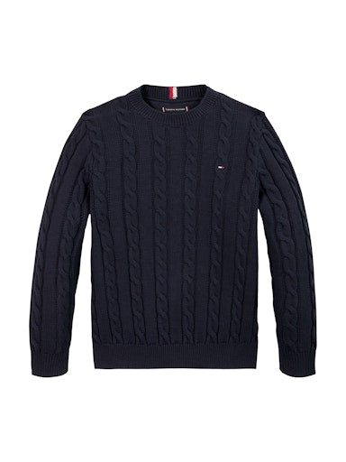 Pulls navy Tommy Hilfiger