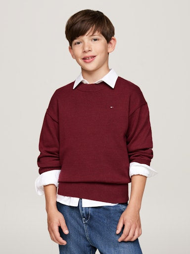 Sweaters rood Tommy Hilfiger