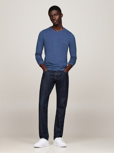 T-shirts lange mouw blauw Tommy Hilfiger