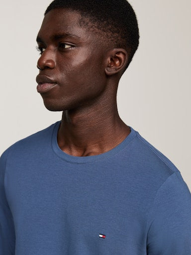 T-shirts lange mouw blauw Tommy Hilfiger