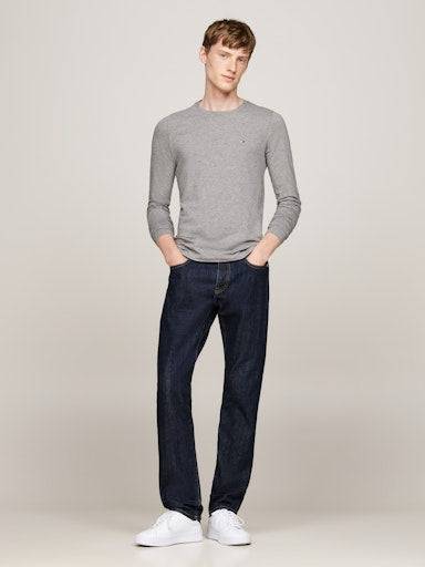 T-shirts lange mouw grijs Tommy Hilfiger